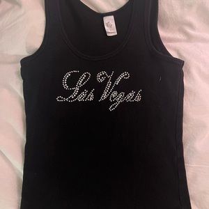 Y2K bedazzled tank top!